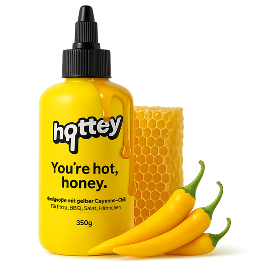 Hot Honey Sauce - Scharfe Honig-Chili Sauce - Die Nr. 1 Hot Honey Marke aus Deutschland