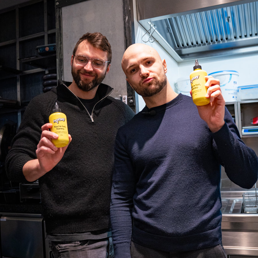 Julian und Max, die Gründer von hottey