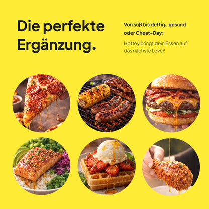Hottey scharfer Honig – perfekt für Pizza, Chicken Wings und Grill