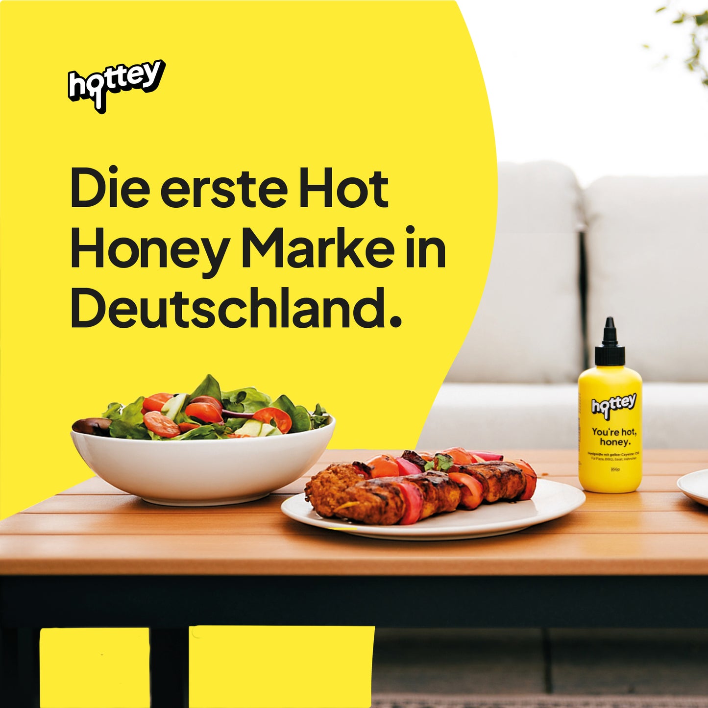 Hot Honey Sauce - Scharfe Honig-Chili Sauce - Die Nr. 1 Hot Honey Marke aus Deutschland