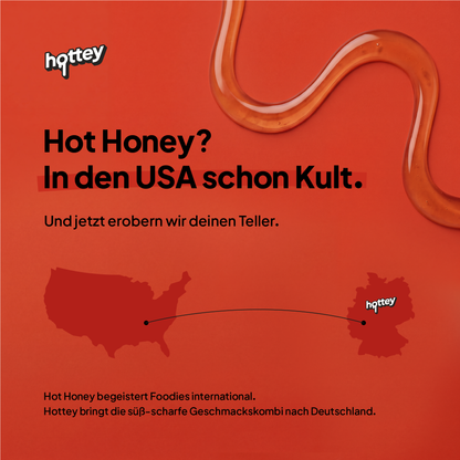 hottey Extra Scharf Hot Honey mit Habanero-Chili – Produktbild 4