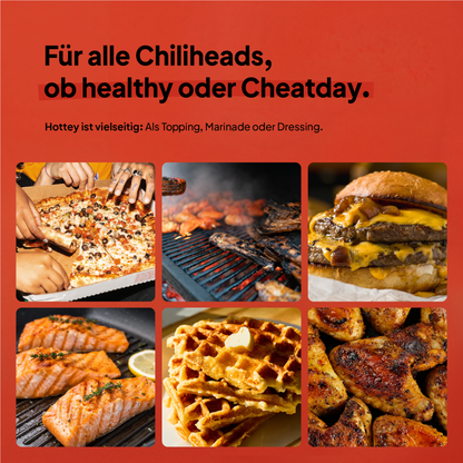 hottey Extra Scharf Hot Honey mit Habanero-Chili – Produktbild 5