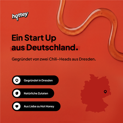 hottey Extra Scharf Hot Honey mit Habanero-Chili – Produktbild 7