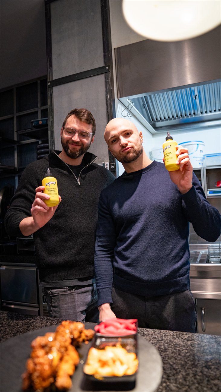 hottey Gründer Max und Julian